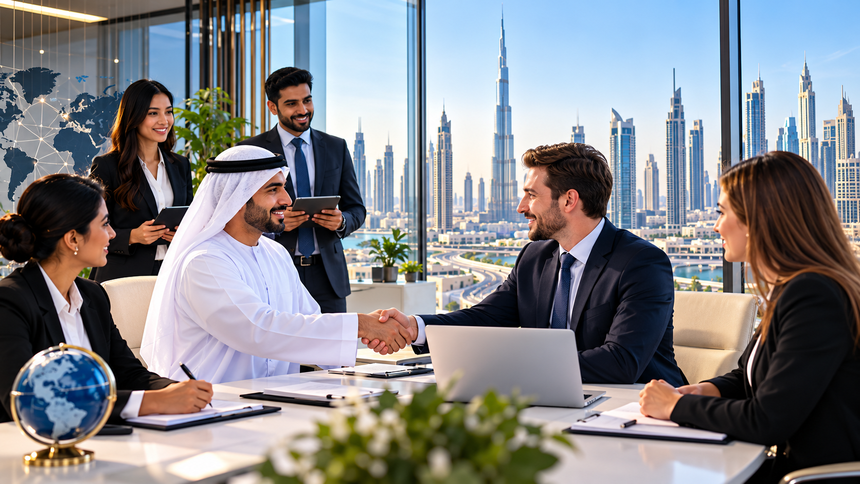 Swiss Connect Solutions FZE recruitment services connecting Dubai businesses with professional talent.